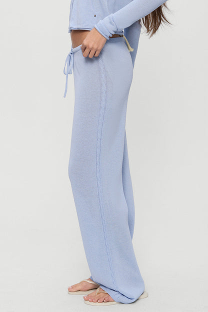 Ela Low Rise Knit Pants - Sleepy Spring | Frankies Bikinis