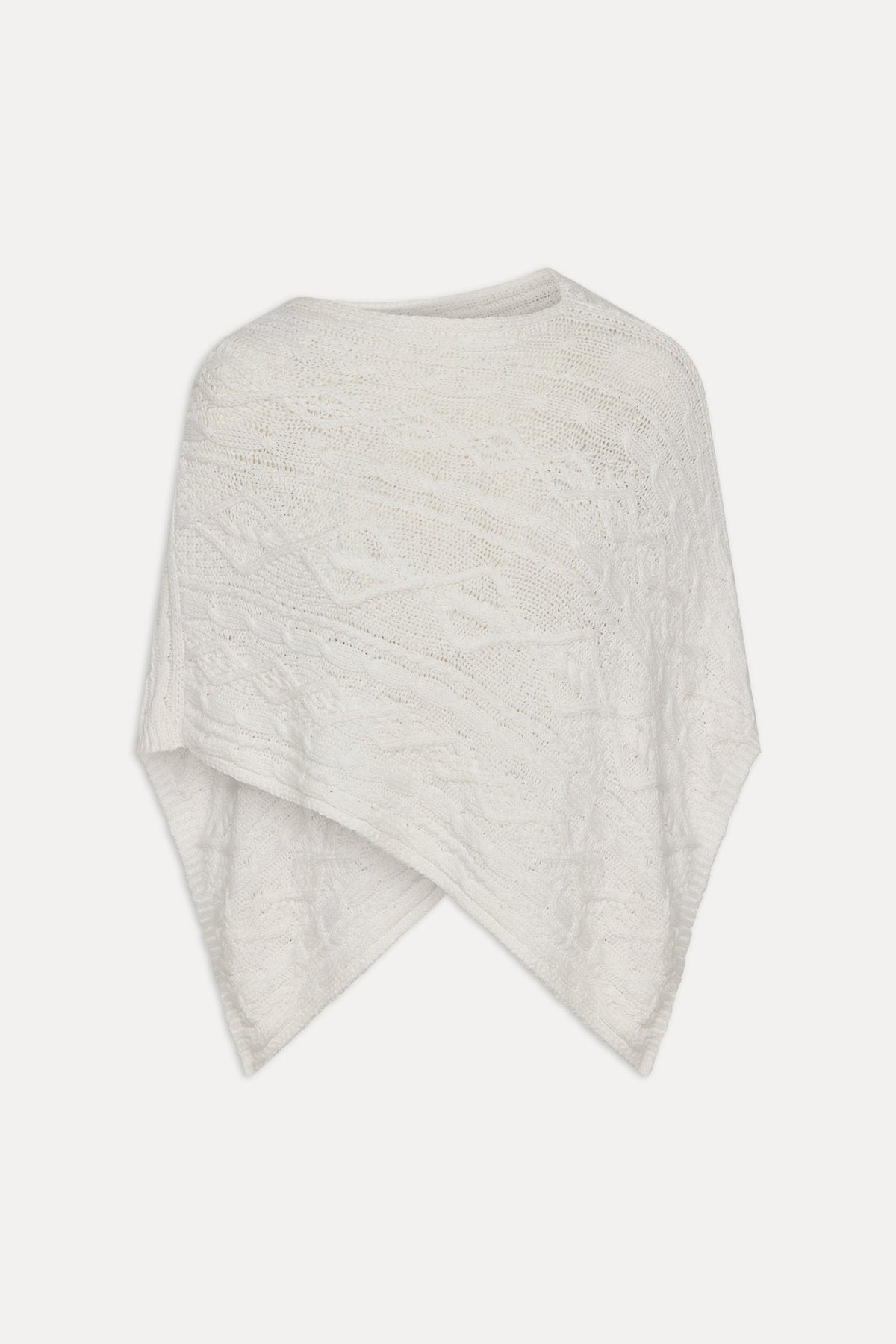 Aspen Poncho - Cloud White | Frankies Bikinis