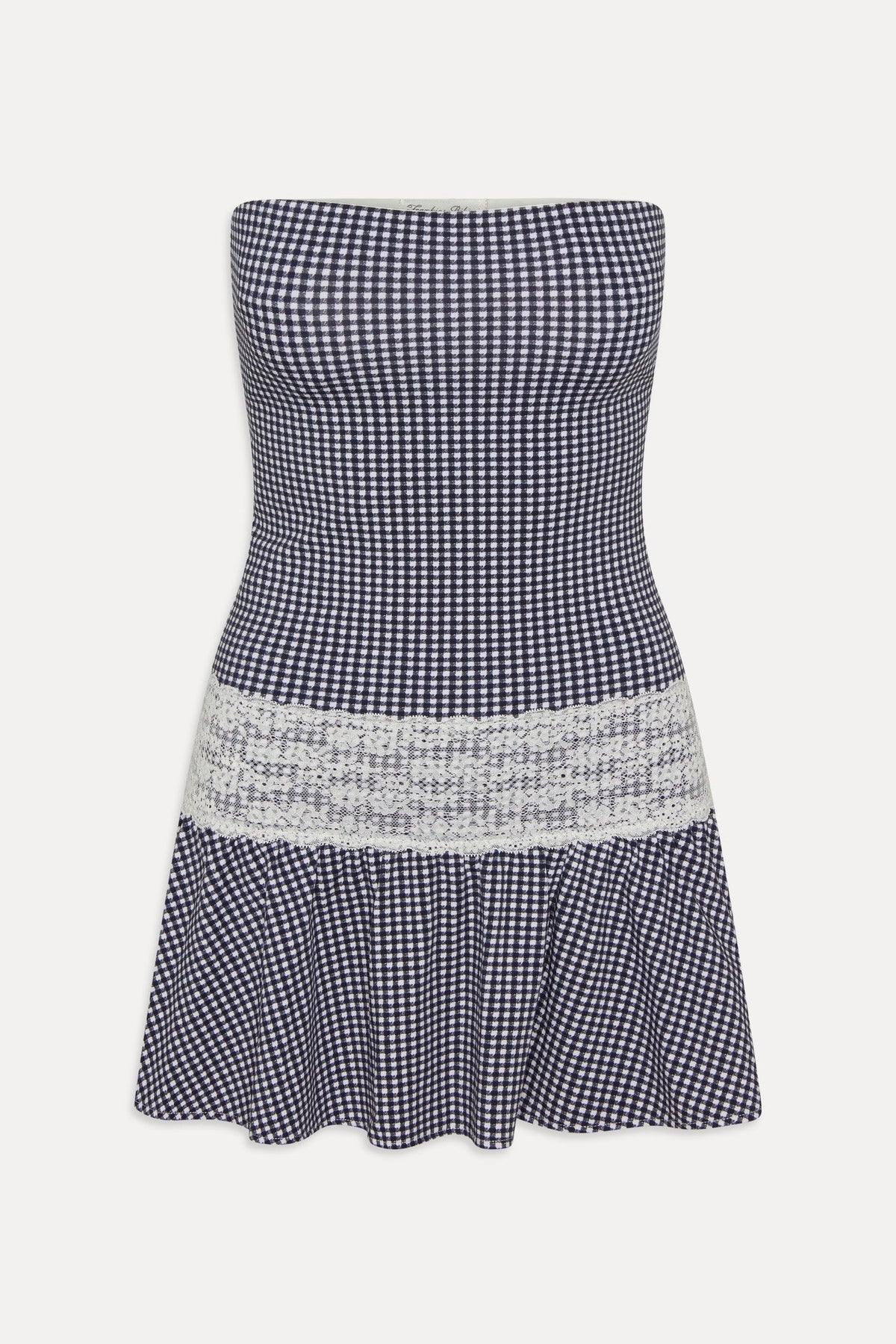 Mirage Gingham Mini Dress - Midnight Wishes | Frankies Bikinis