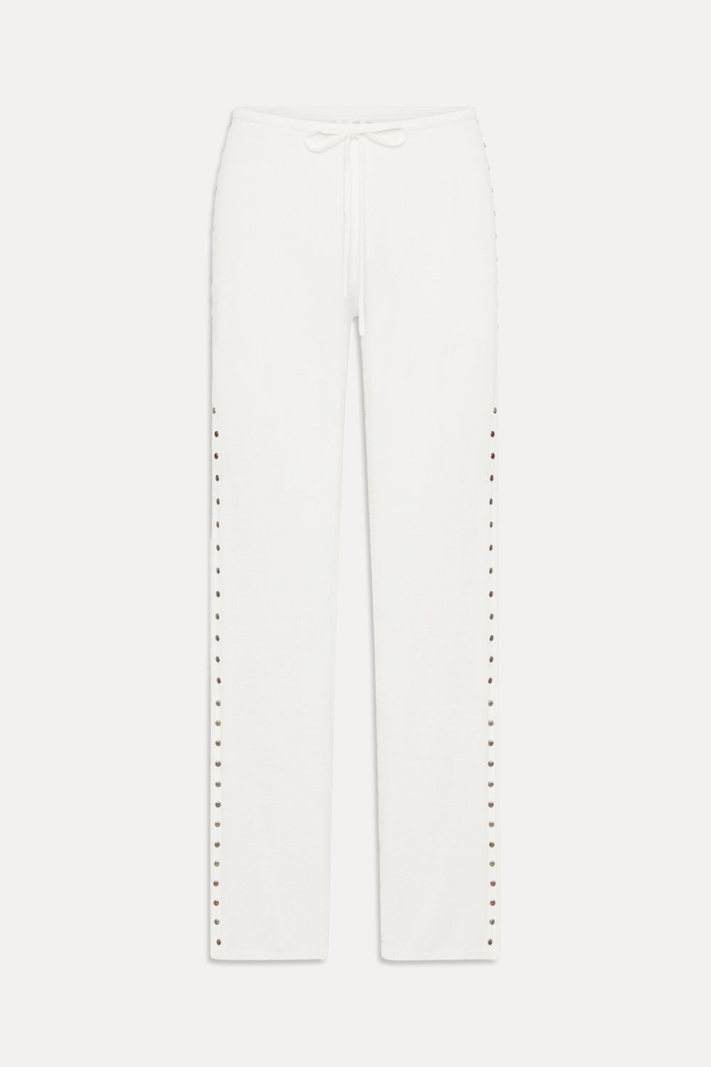 Ela Low Rise Knit Pants - Coconut Cream | Frankies Bikinis