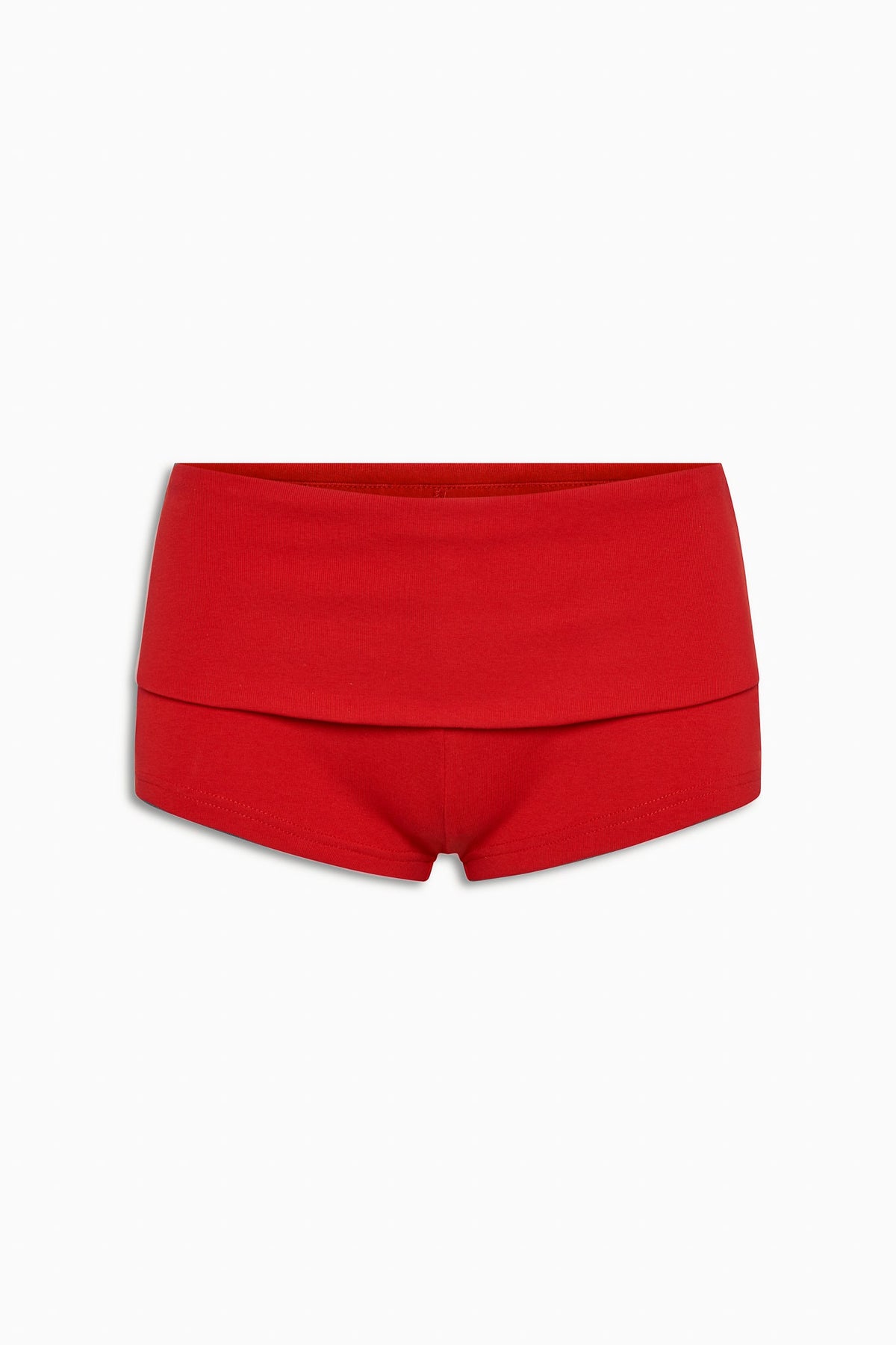 x JENNIE Eva Cotton Mini Shorts - Roses | Frankies Bikinis