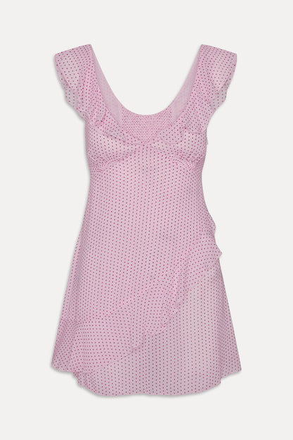 Be Mine Chiffon Mini Dress - Love Drop | Frankies Bikinis