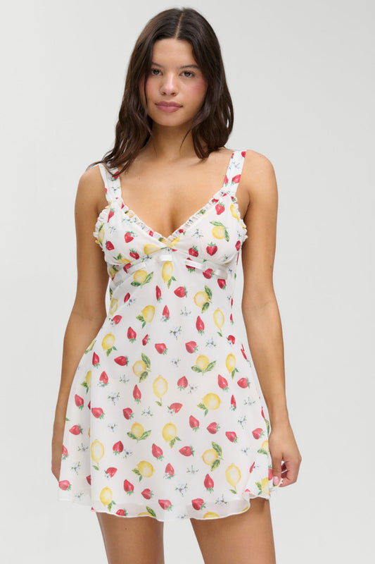 Dreamer Chiffon Mini Dress - Amalfi | Frankies Bikinis