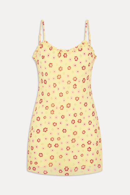 Josie Floral Mini Dress - Sparklers | Frankies Bikinis