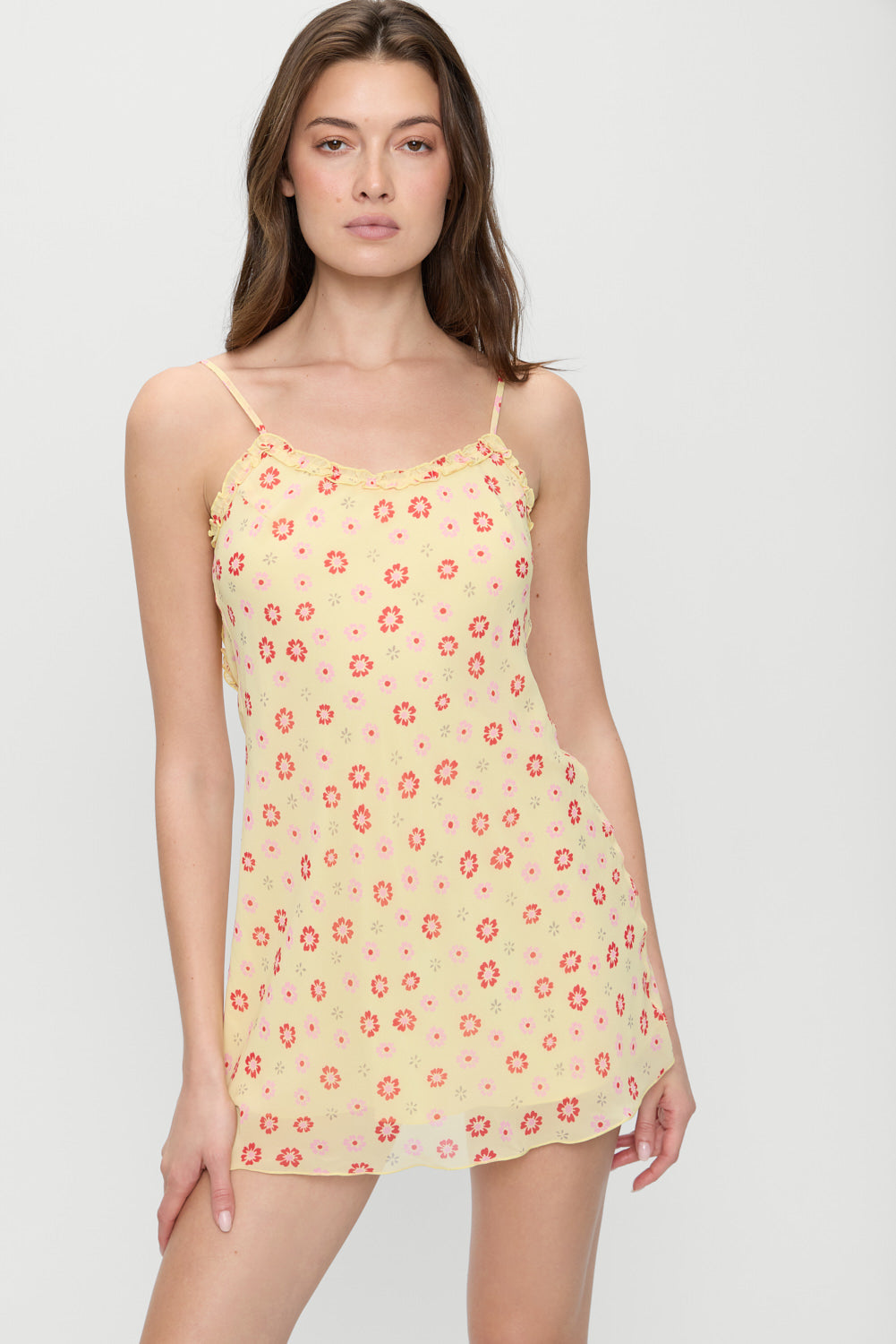 Josie Floral Mini Dress - Sparklers | Frankies Bikinis
