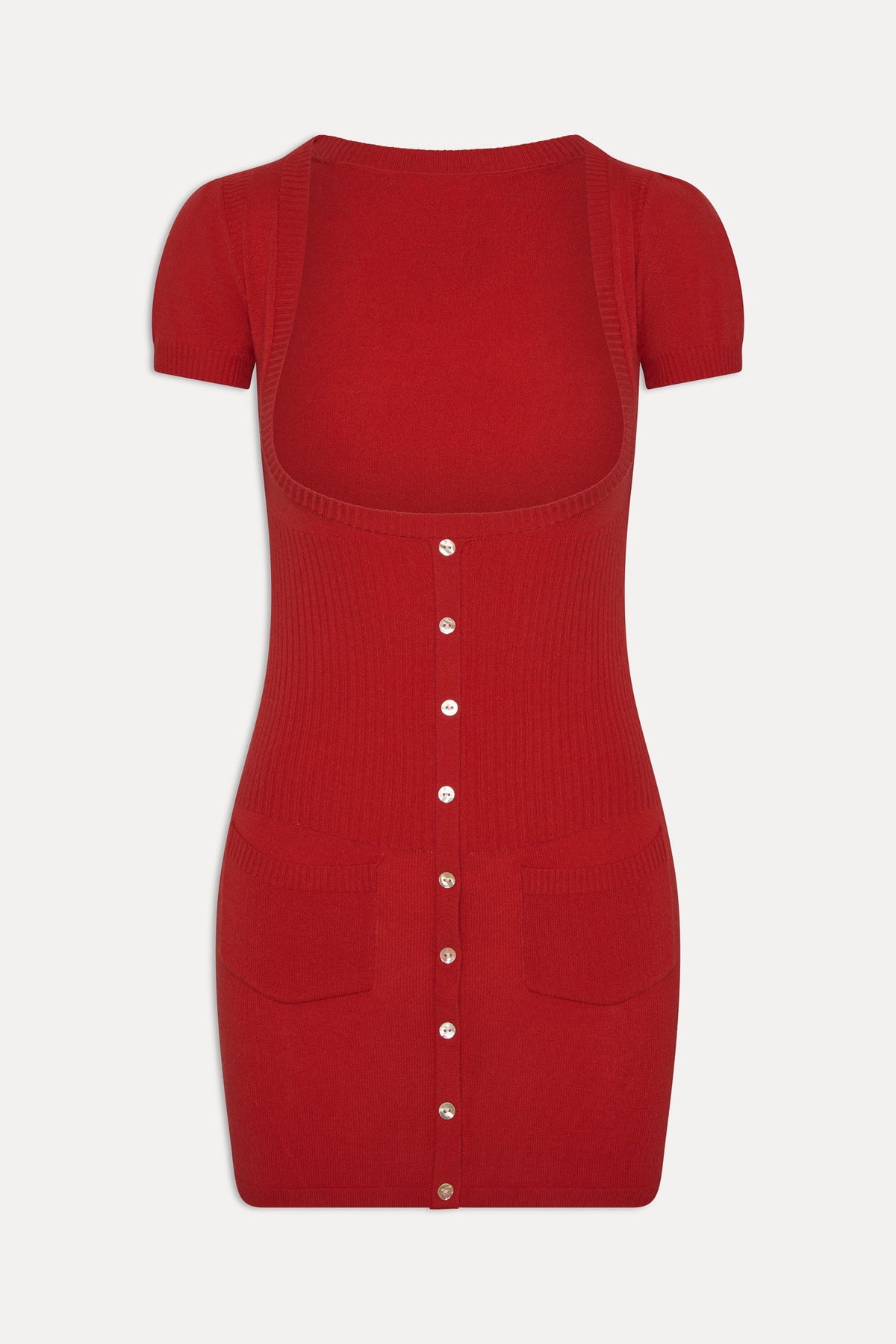 x JENNIE Sofia Knit Mini Dress - Lip Tint | Frankies Bikinis