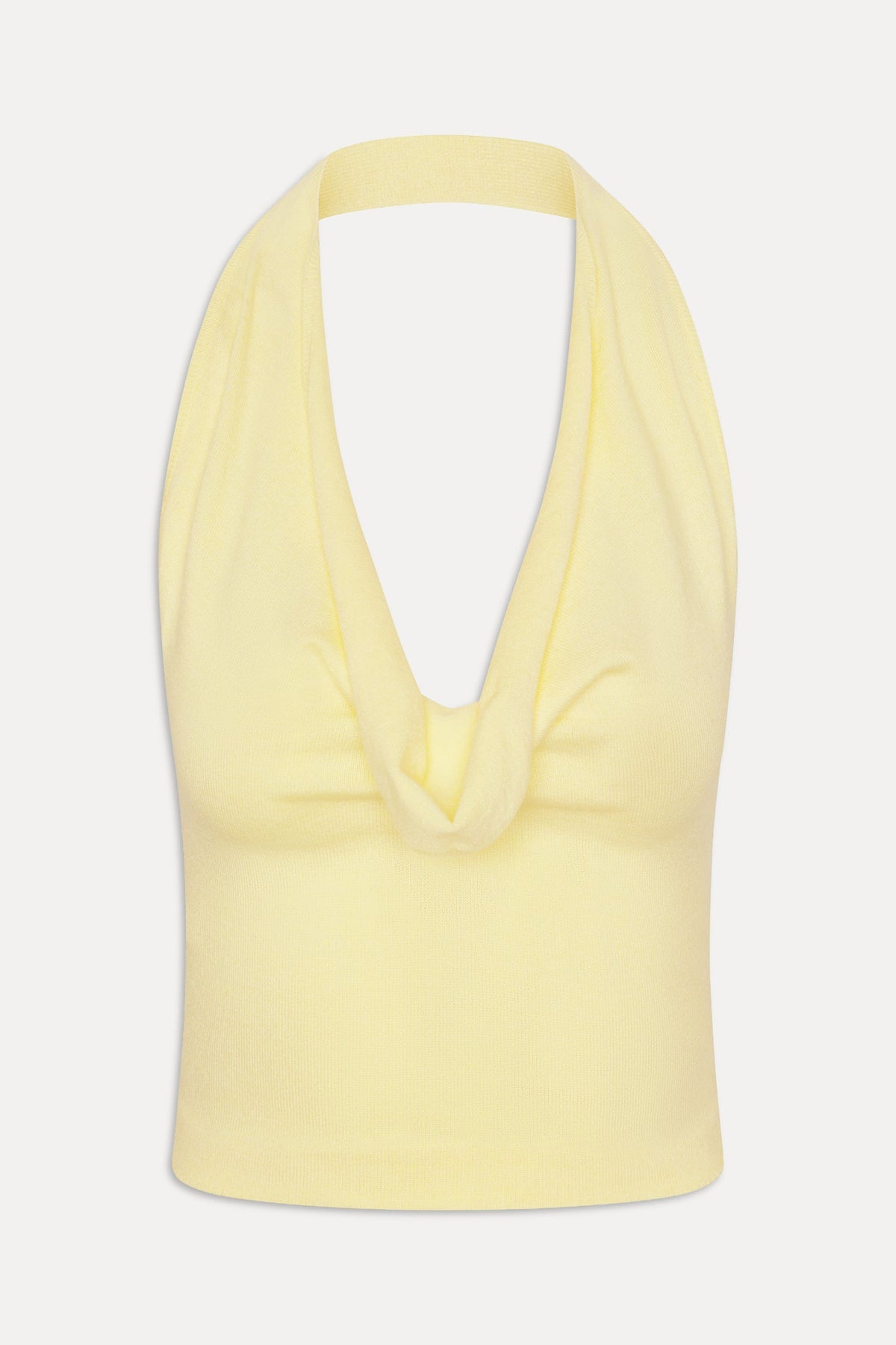 x JENNIE Briar Knit Halter Top - Morning Light | Frankies Bikinis