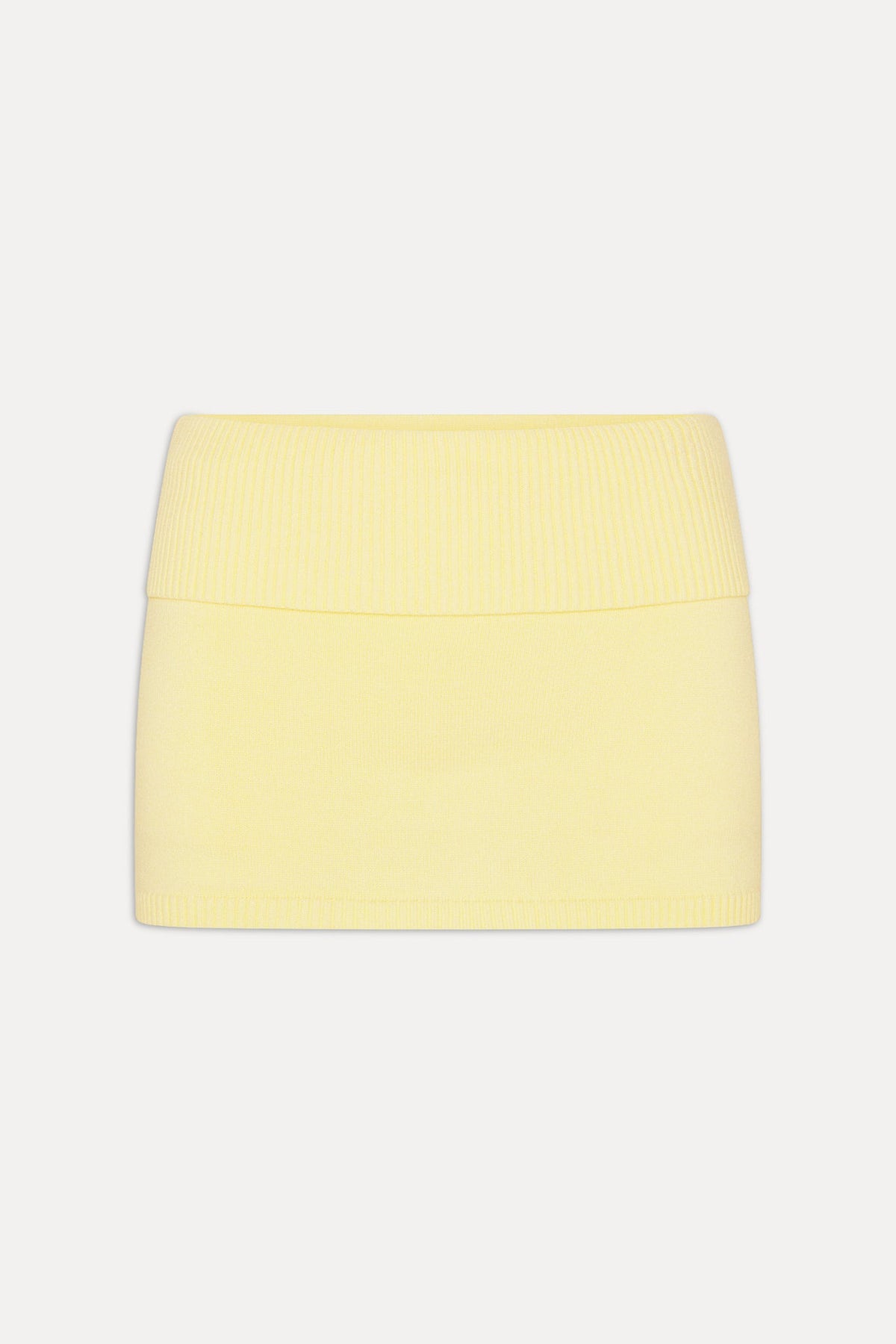x JENNIE Briar Knit Mini Skort - Morning Light | Frankies Bikinis