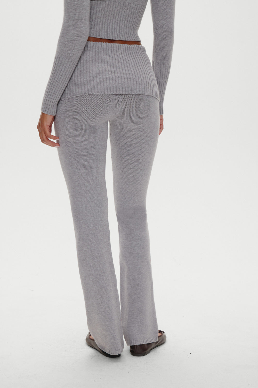 Aimee Knit Pants - Rain Cloud | Frankies Bikinis