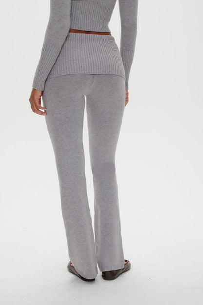 Aimee Knit Pants - Rain Cloud | Frankies Bikinis