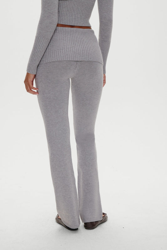 Aimee Knit Pants - Rain Cloud | Frankies Bikinis