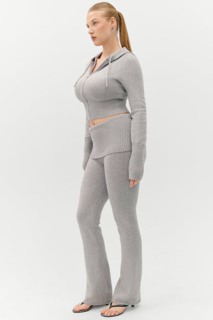 Aimee Knit Pants - Rain Cloud | Frankies Bikinis