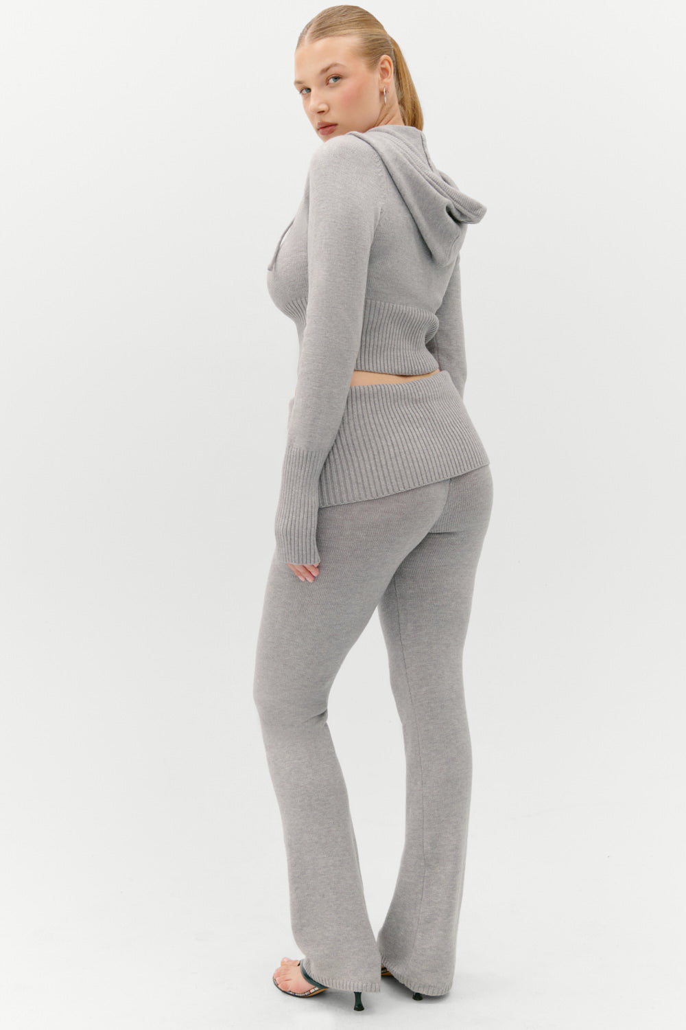 Aimee Knit Pants - Rain Cloud | Frankies Bikinis