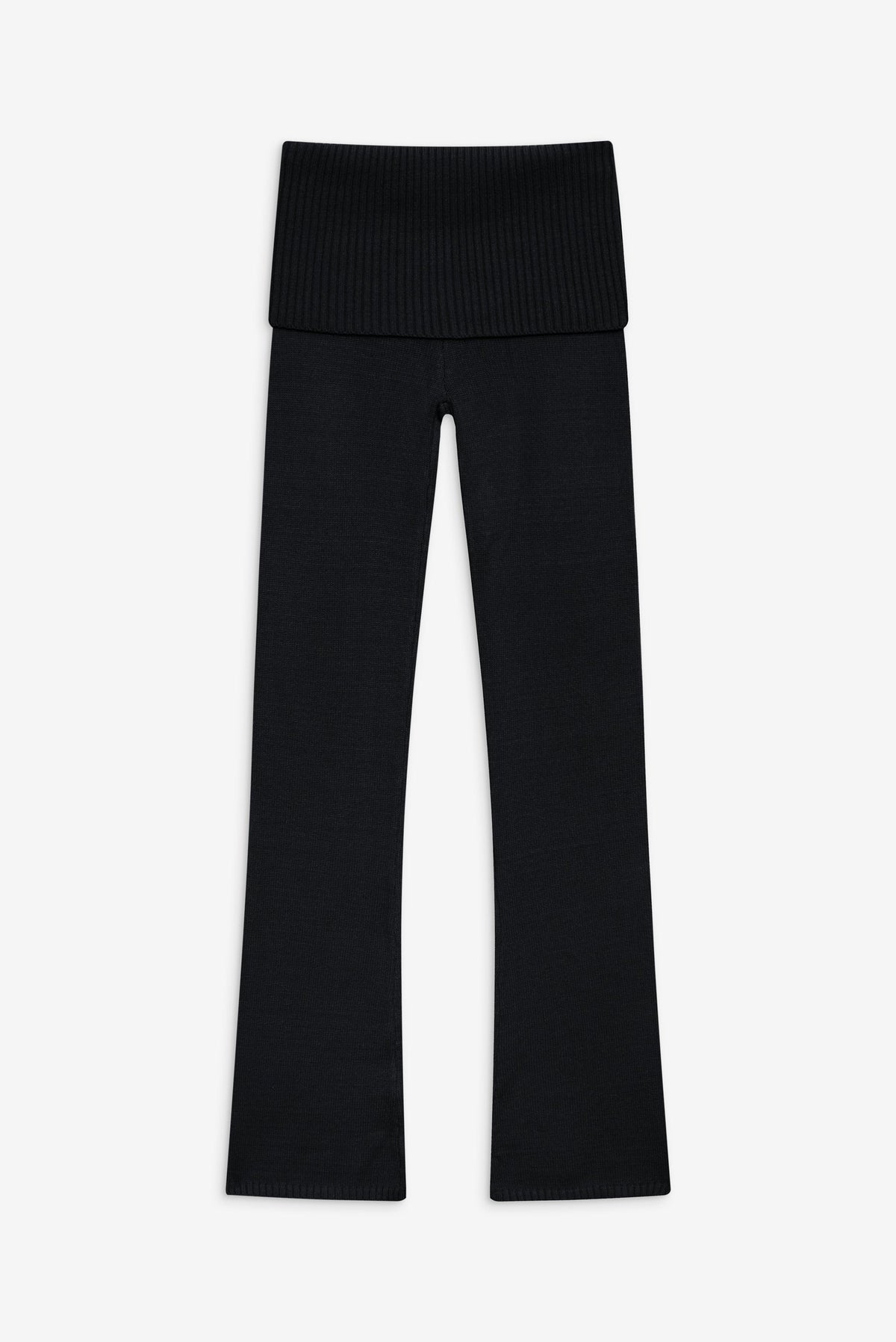 Aimee Knit Pants - Black | Frankies Bikinis