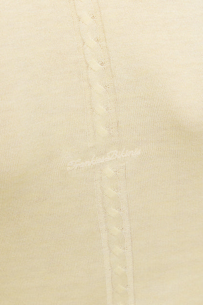 Sloane Knit Hoodie - Buttercream | Frankies Bikinis