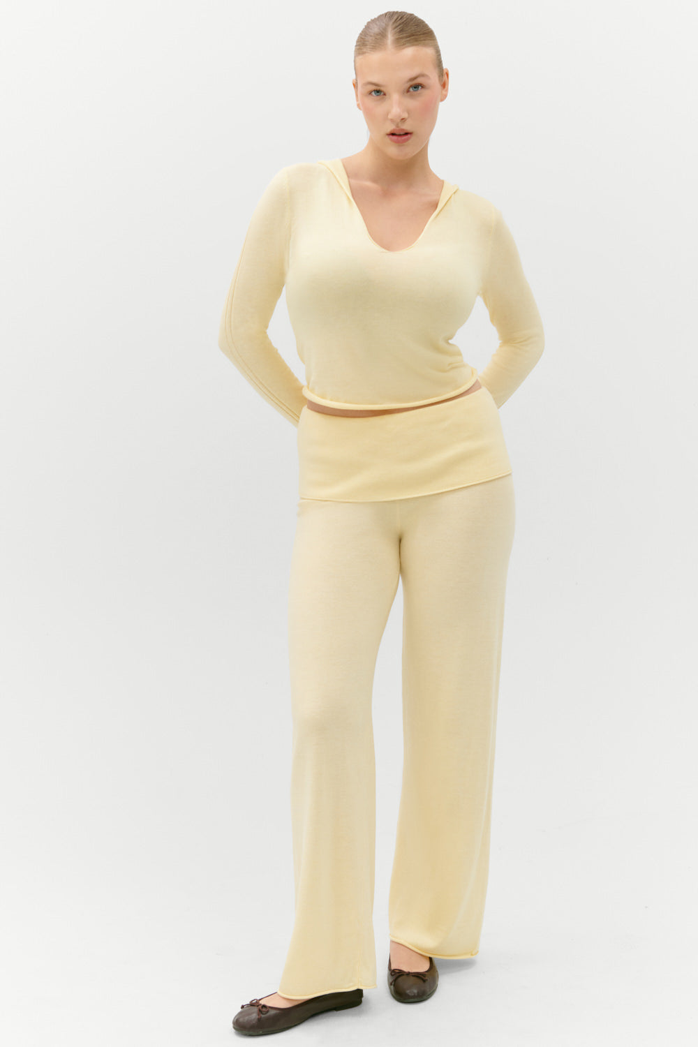 Storm Knit Pants - Buttercream | Frankies Bikinis