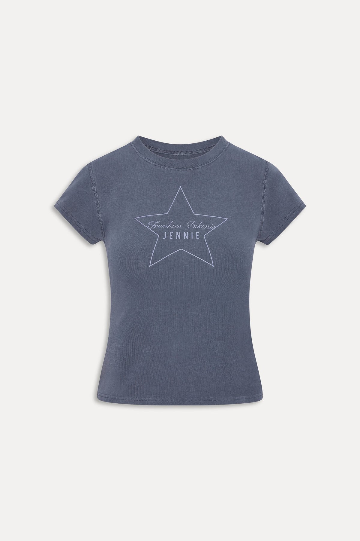 x JENNIE Eva Cotton Tee - Comet | Frankies Bikinis