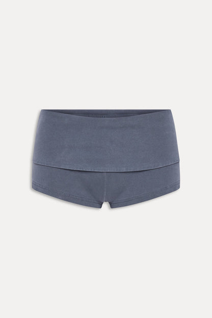 x JENNIE Eva Cotton Mini Shorts - Comet | Frankies Bikinis