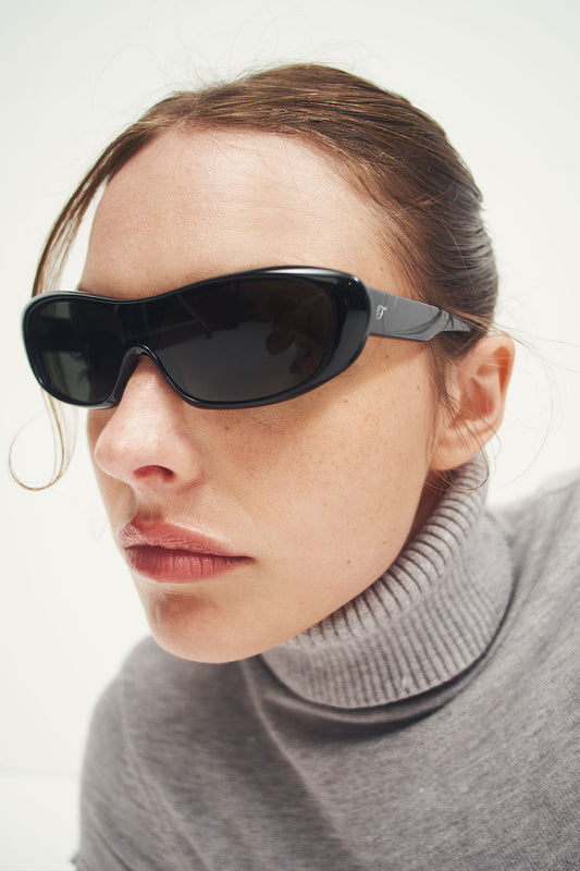 x LEXXOLA Nina Sunglasses - Night Shade | Frankies Bikinis