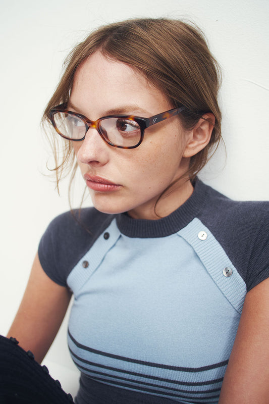 x LEXXOLA Mimi Optical Glasses - Sea Glass | Frankies Bikinis