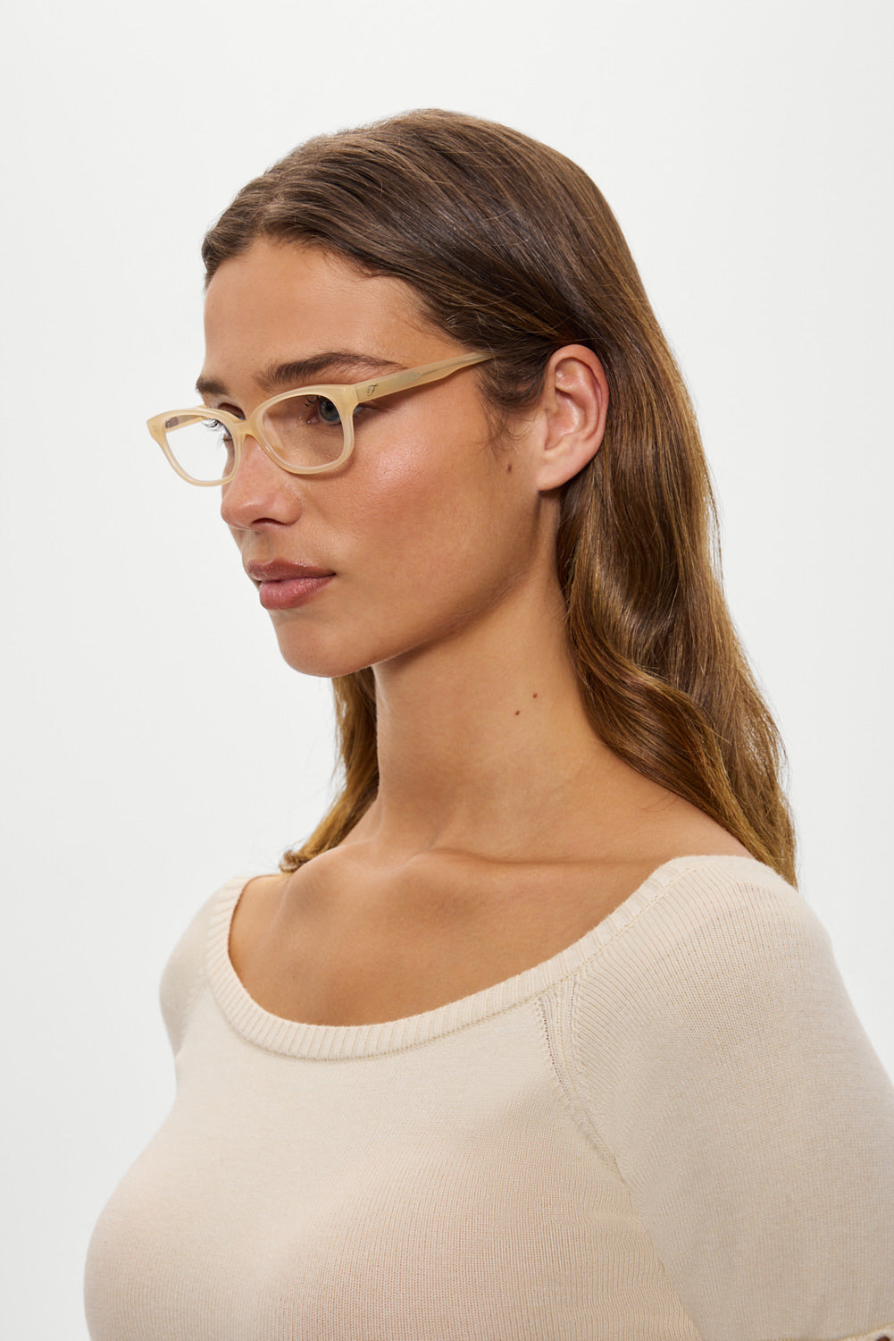 x LEXXOLA Mimi Optical Glasses - Honey | Frankies Bikinis