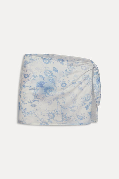 Festival Cotton Sarong - Fleur de Bleu | Frankies Bikinis