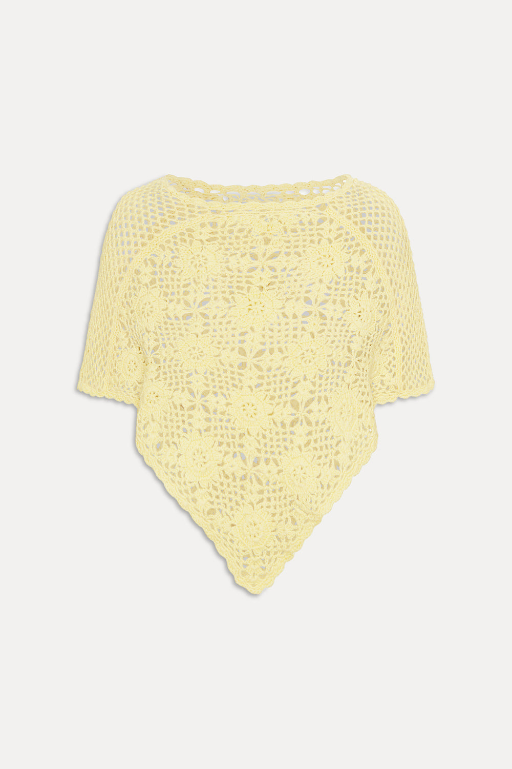 Sophie Crochet Poncho - Whipped Butter | Frankies Bikinis