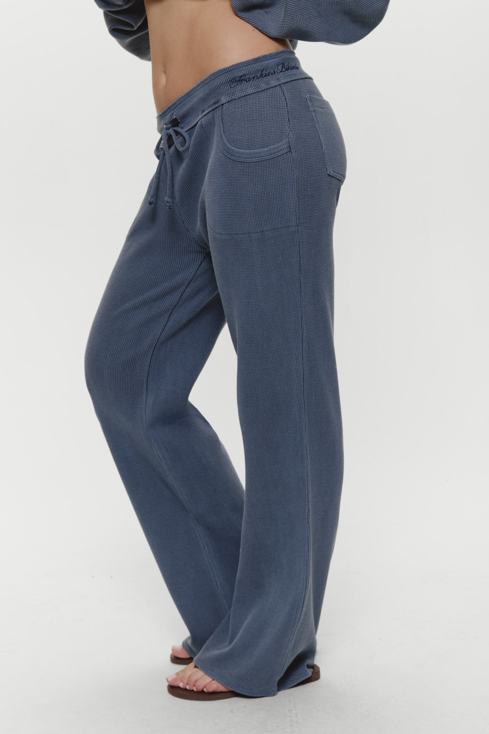 Emma Thermal Pant - Shadow Blue | Frankies Bikinis