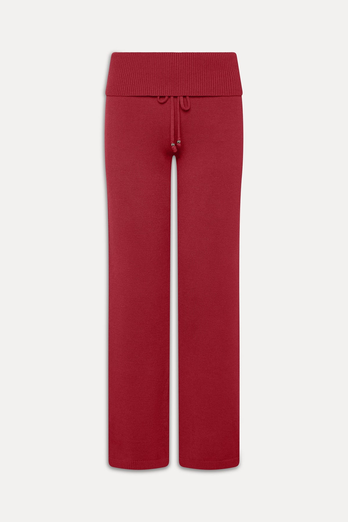 Dawson Knit Fold Over Pants - Rosewood | Frankies Bikinis