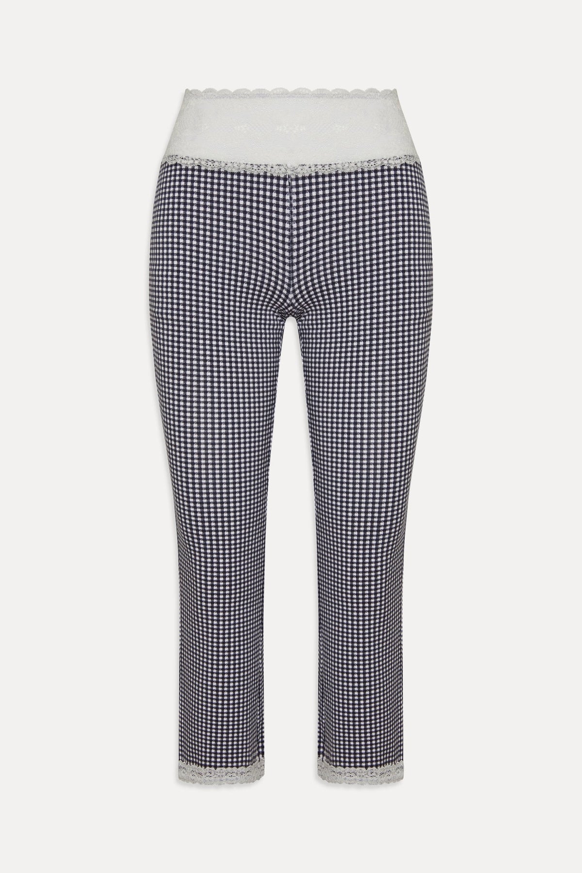 Nikki Gingham Capri Pants - Midnight Wishes | Frankies Bikinis
