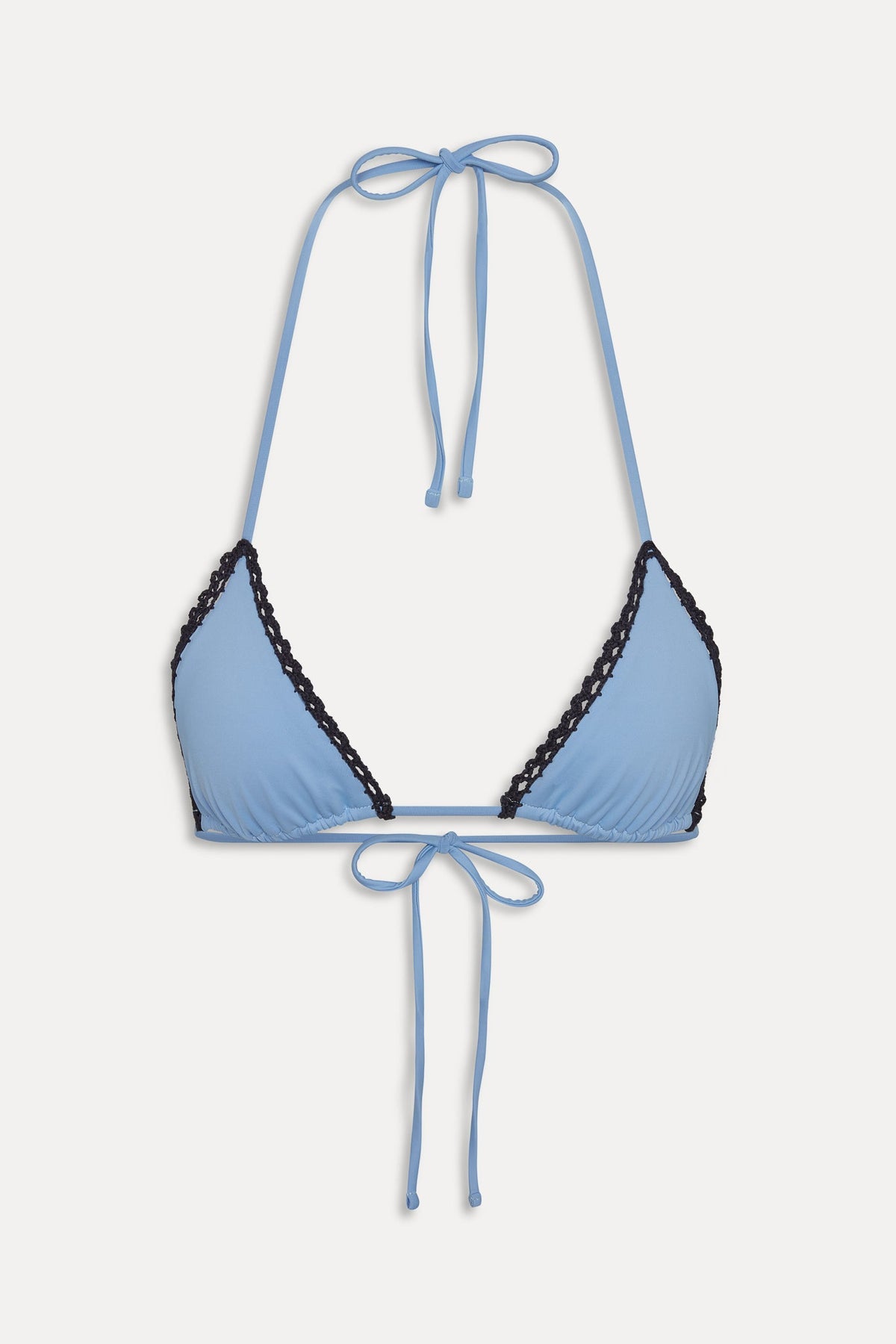 x JENNIE Nick Triangle Bikini Top - Heaven Crochet | Frankies Bikinis