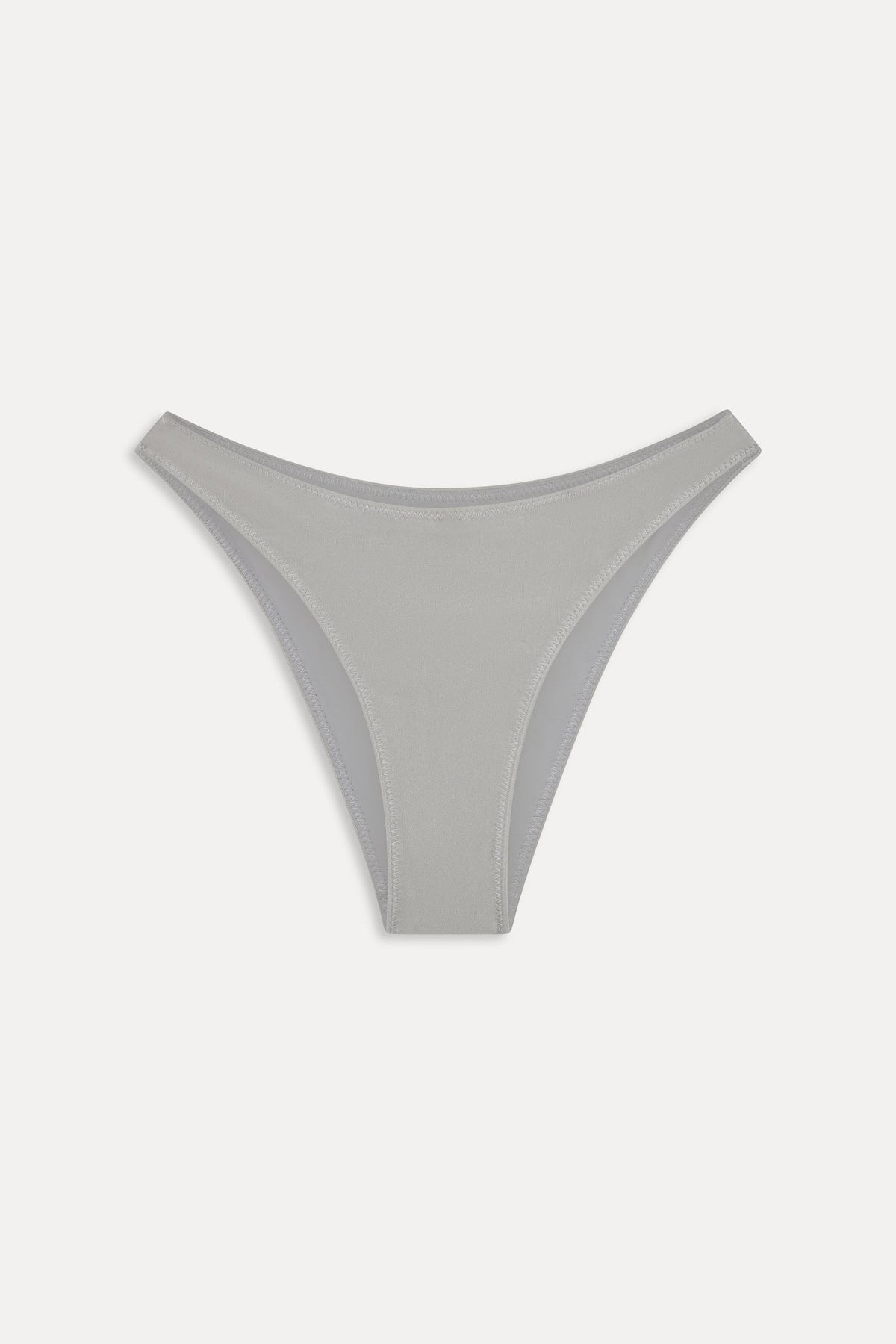 x JENNIE Dove Satin Bikini Bottom - Moon | Frankies Bikinis