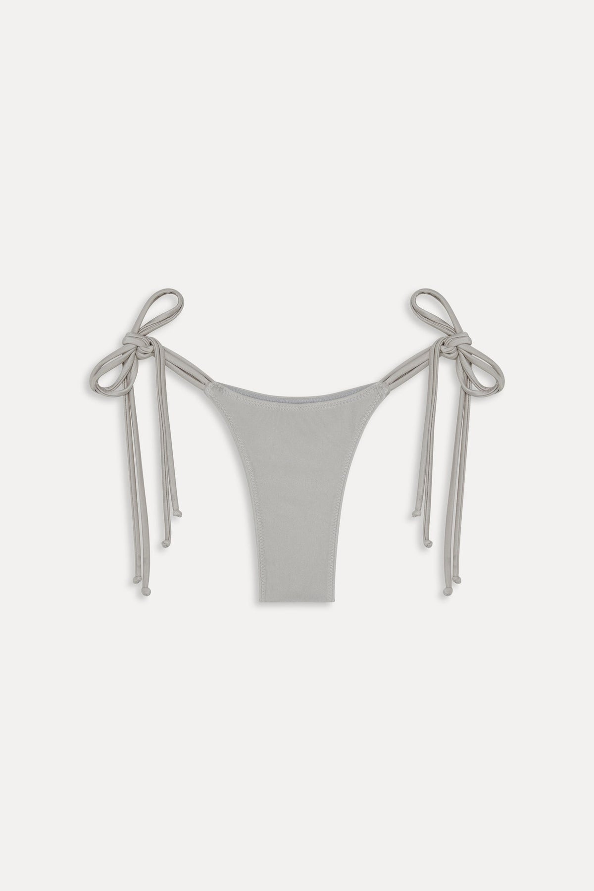 x JENNIE Mabel Satin Bikini Bottom - Moon | Frankies Bikinis