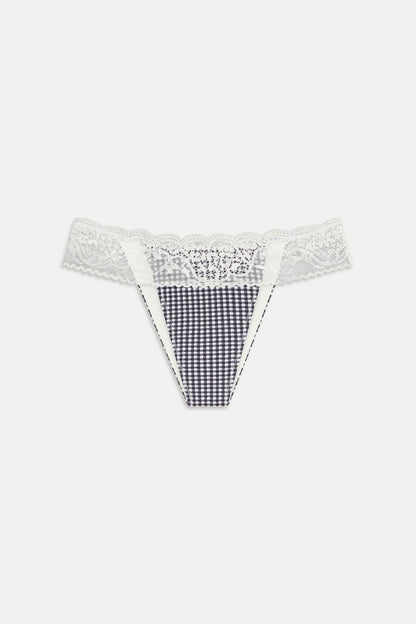 Lea Cheeky Cotton Bikini Bottom - Midnight Wishes | Frankies Bikinis