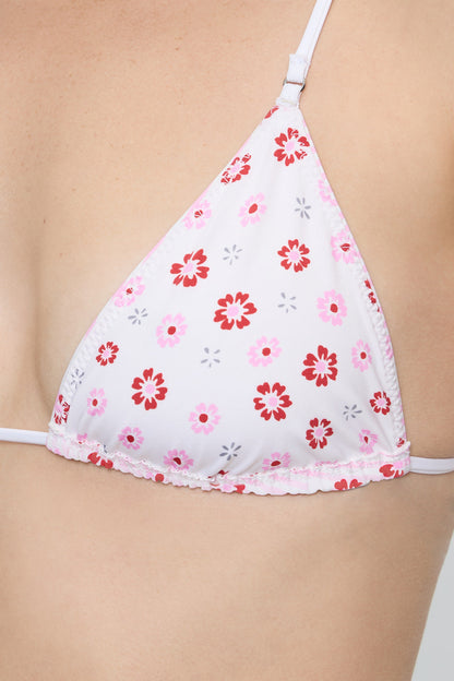 Elena Reversible Micro Bikini Top - Sprinkles | Frankies Bikinis