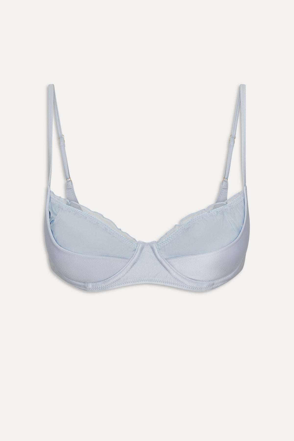 Austin Satin Underwire Bikini Top - Frosting | Frankies Bikinis