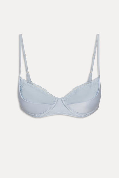 Austin Satin Underwire Bikini Top - Frosting | Frankies Bikinis