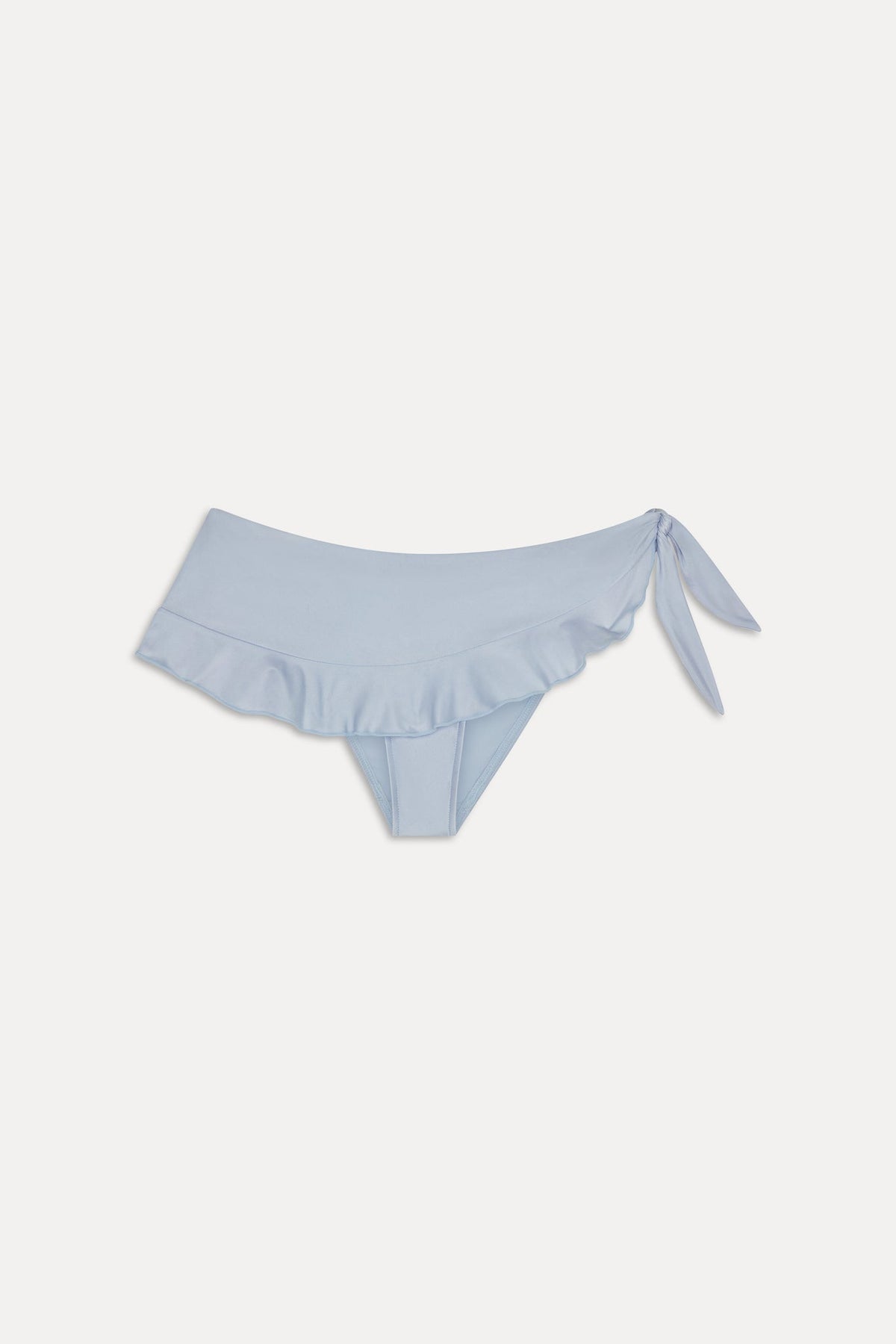 Farah Satin Swim Skirt - Frosting | Frankies Bikinis