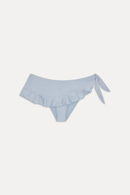 Farah Satin Swim Skirt - Frosting | Frankies Bikinis