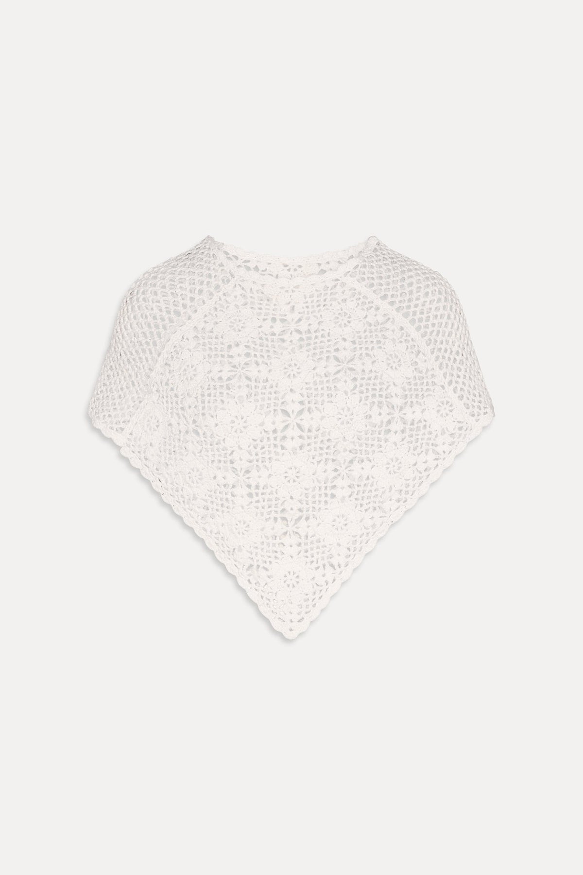 Sophie Crochet Poncho - Soft Sand | Frankies Bikinis
