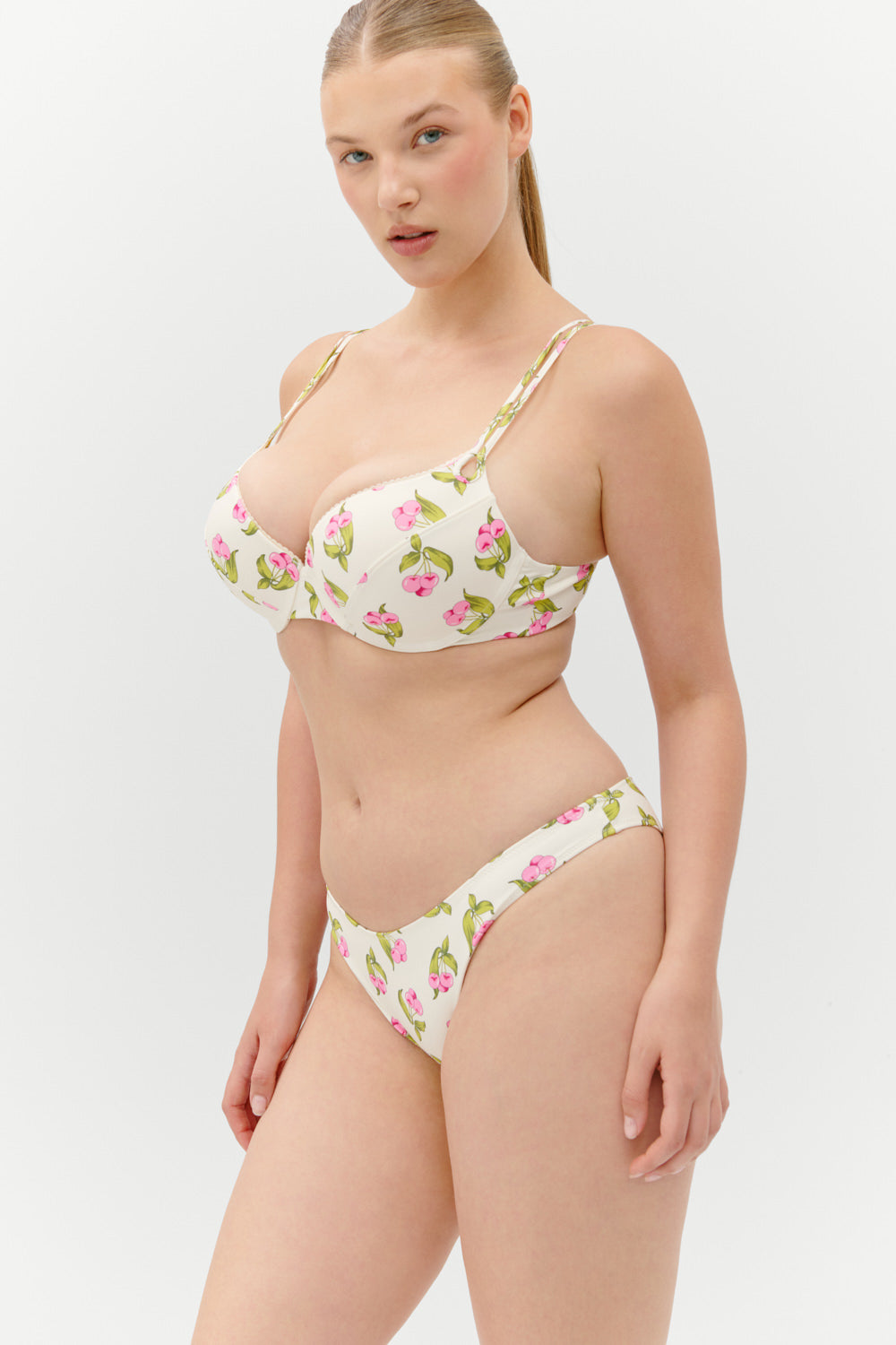 Dove Bikini Bottom - Cherry Picked | Frankies Bikinis