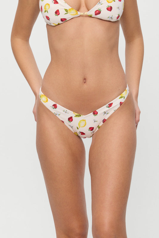 Harper Cheeky Bikini Bottom - Amalfi | Frankies Bikinis