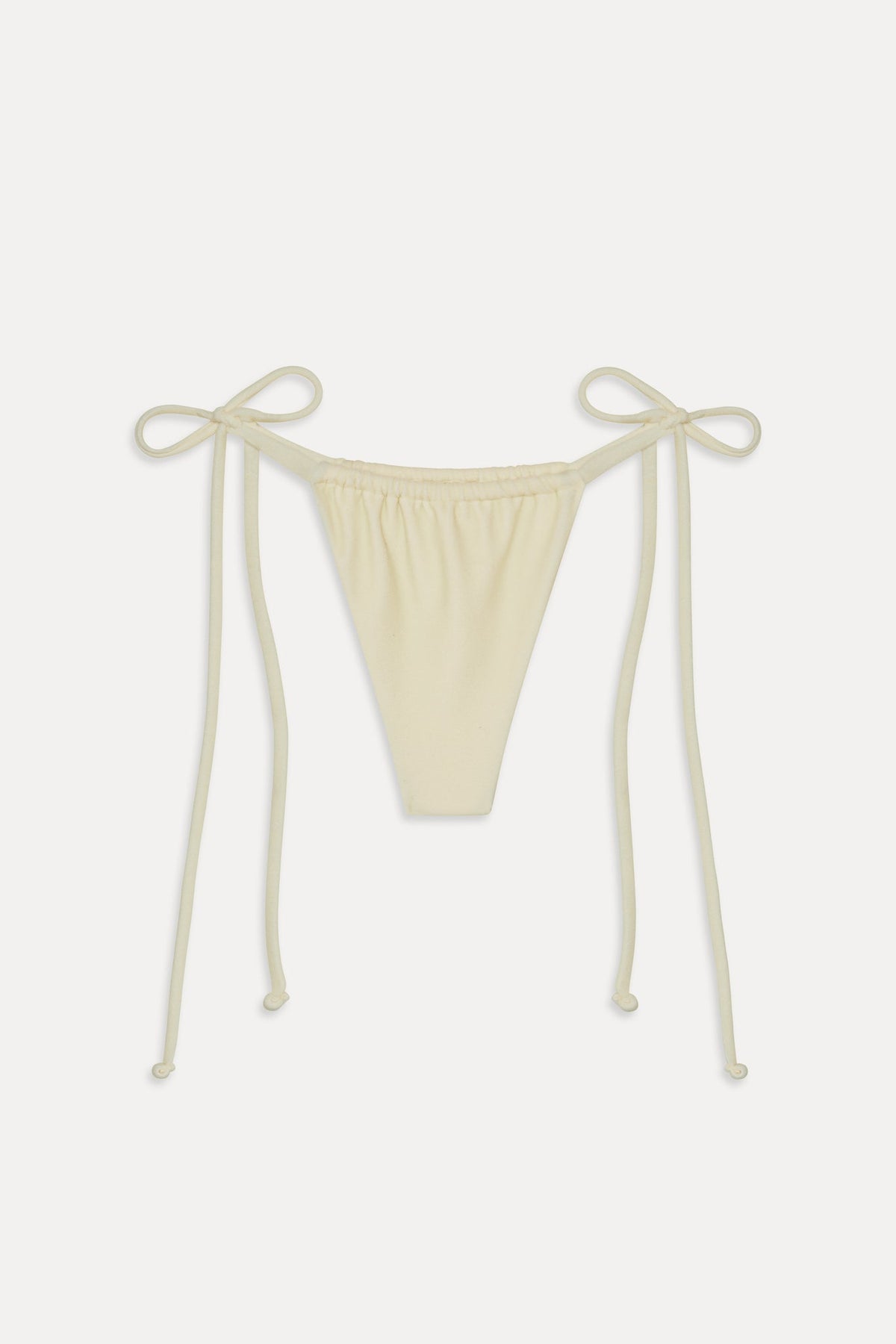 Tia Terry Skimpy Bikini Bottom - Lemon | Frankies Bikinis