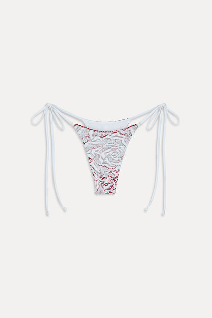Divine Skimpy String Bikini Bottom - Sweet Bloom | Frankies Bikinis