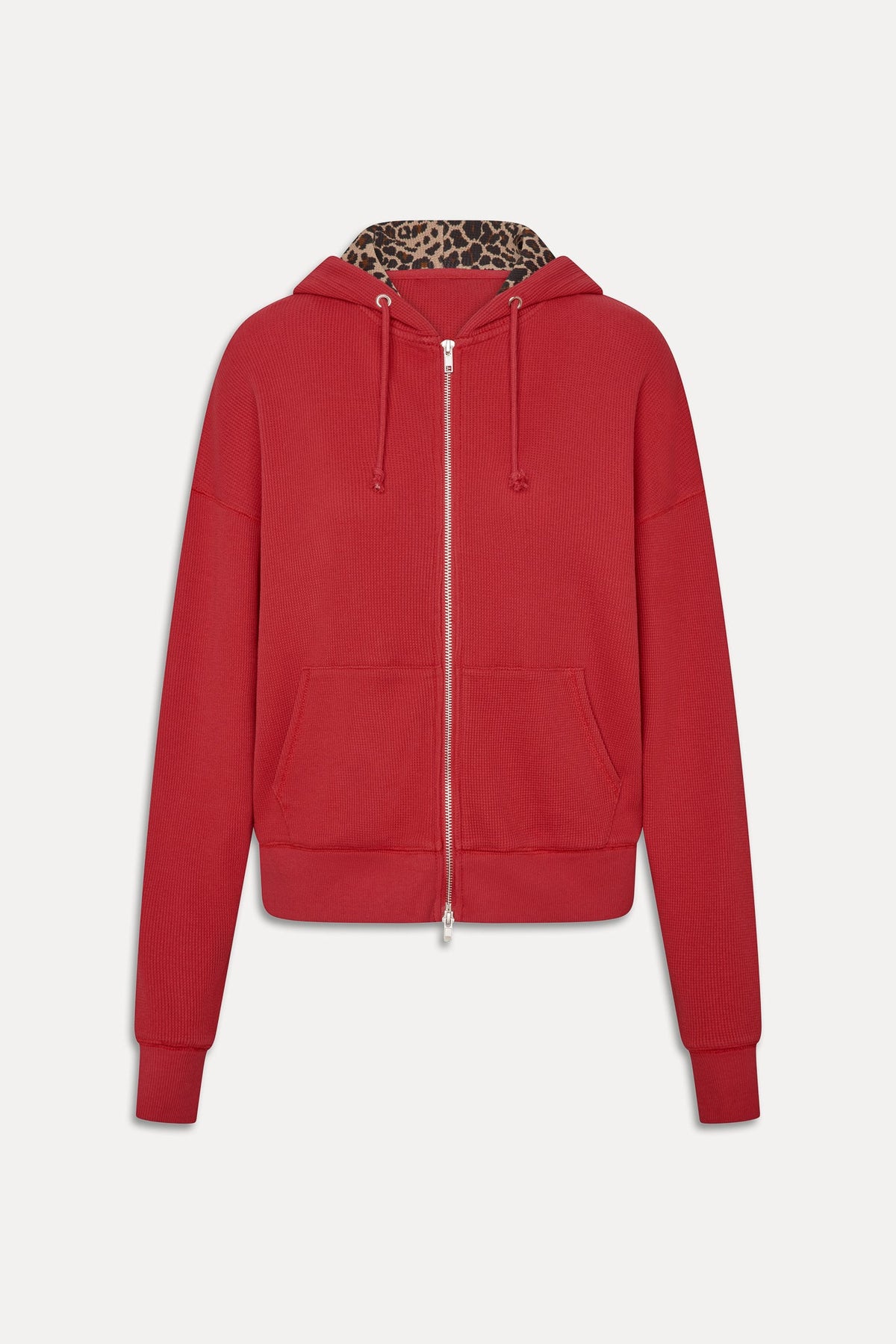 Weekend Zip Up Hoodie - Strawberry Red | Frankies Bikinis