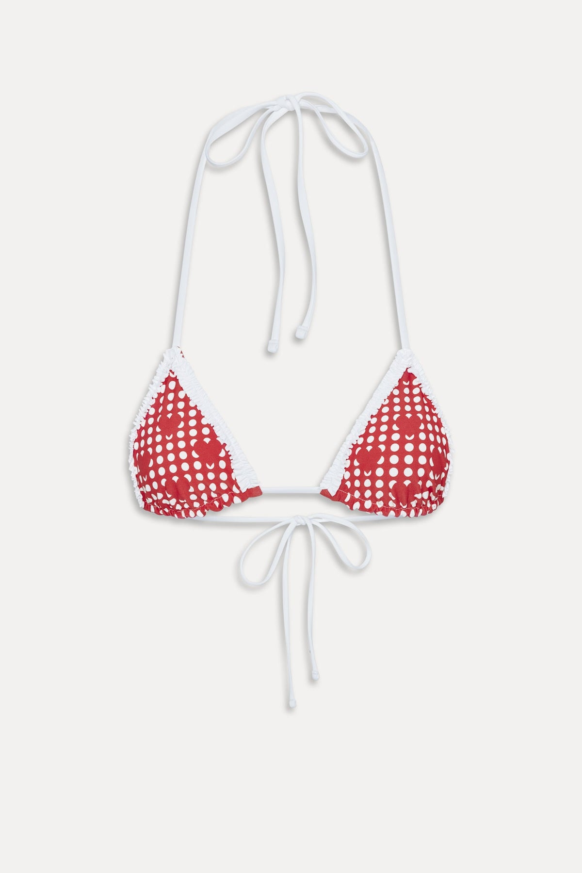 Nick Triangle Halter Bikini Top - Cupid | Frankies Bikinis