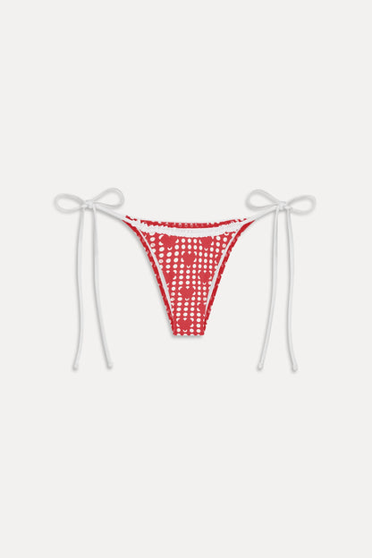 Mackenzie Cheeky String Bikini Bottom - Cupid | Frankies Bikinis