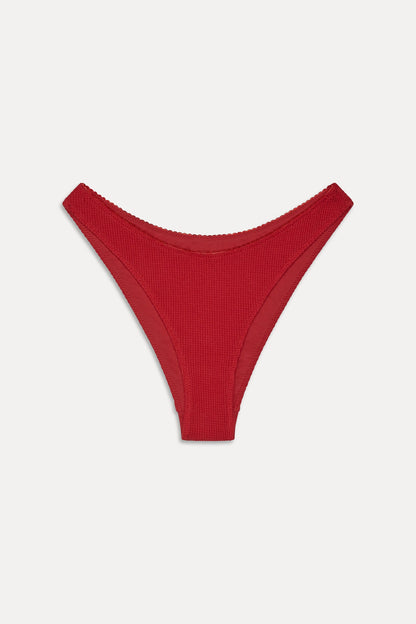 Dove Bikini Bottom - Strawberry Red | Frankies Bikinis