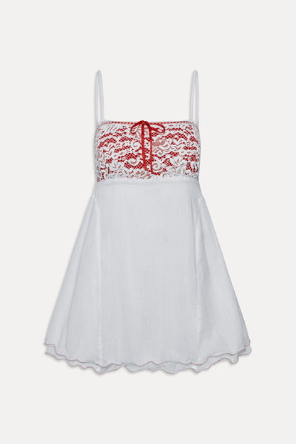Imani Cotton Mini Dress - Sweet Bloom | Frankies Bikinis