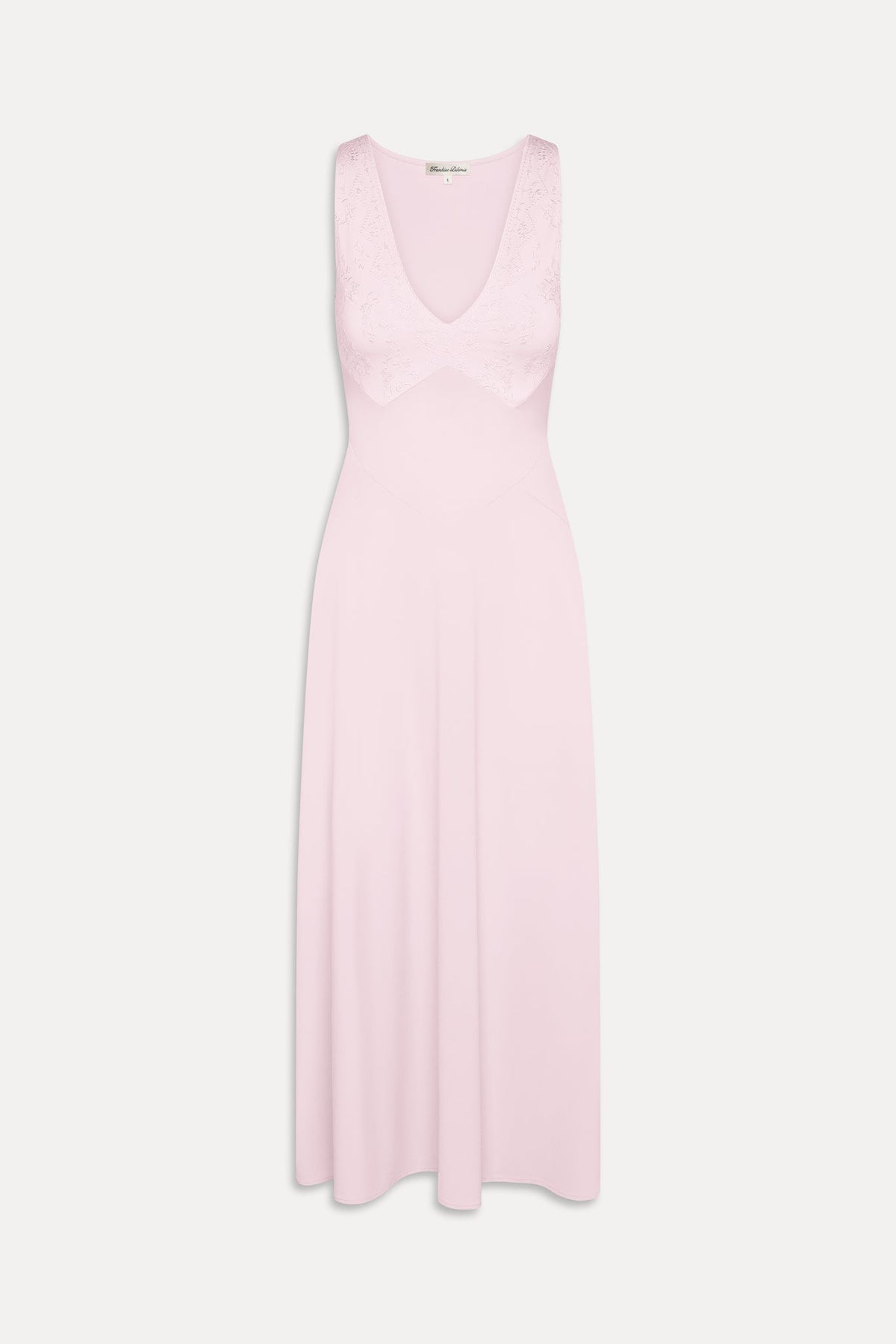 Eva Embroidered Maxi Dress - Ballerina | Frankies Bikinis